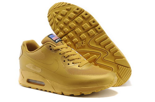 Nike Air Max 90 Hyp Qs Unisex All Yellow Sneakers Denmark